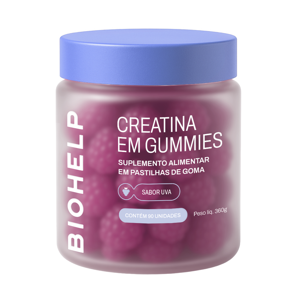 Creatina em Gummies Uva